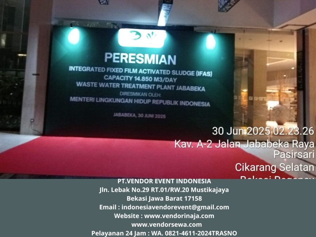 Rental Backdrop Dan Panggung Cover Karpet Cikarang