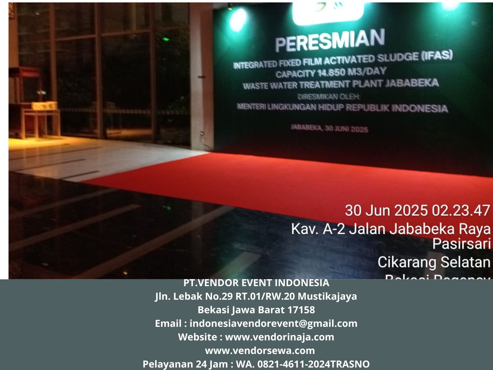 Sewa Backdrop Lampu sorot Dan Karpet Merah Cikarang - Pusat Sewa Alat ...