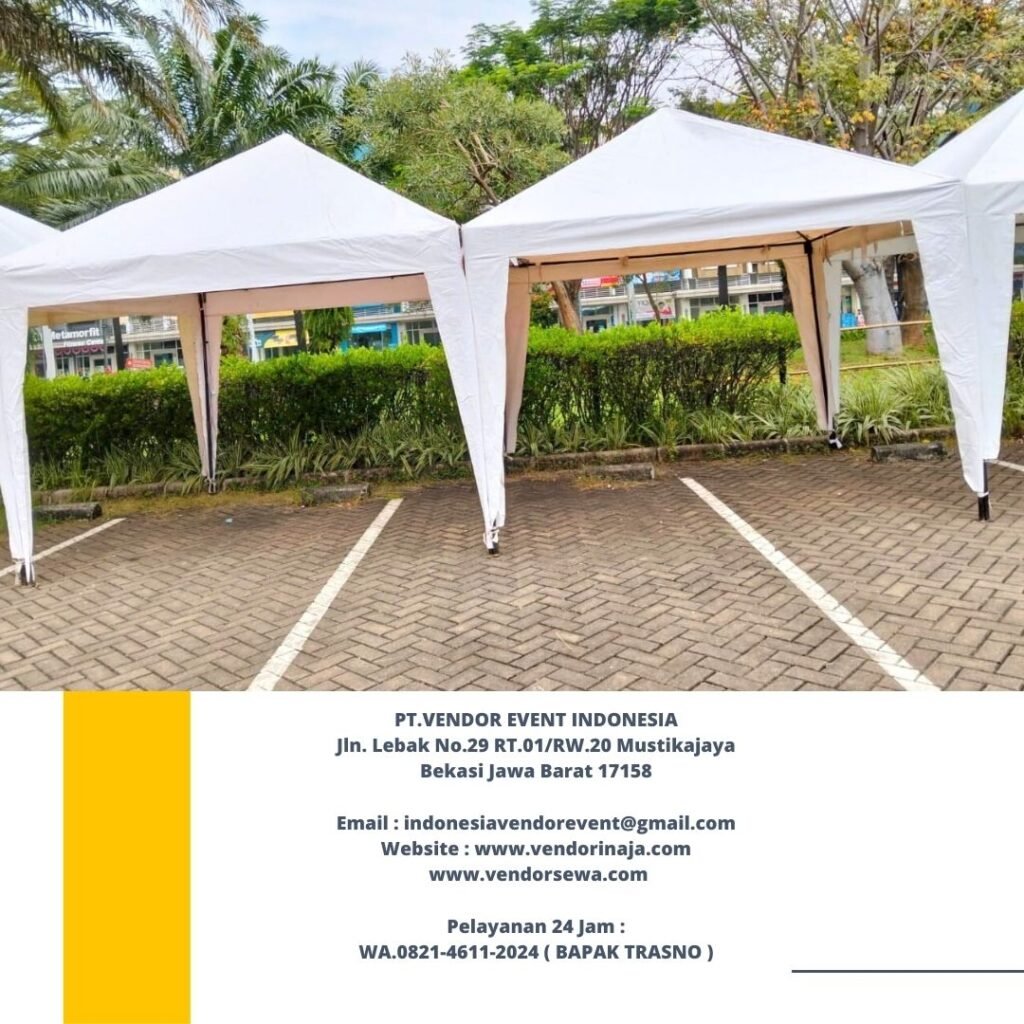 Jasa Sewa Tenda Bazzar Putih Event Summarecon Bekasi