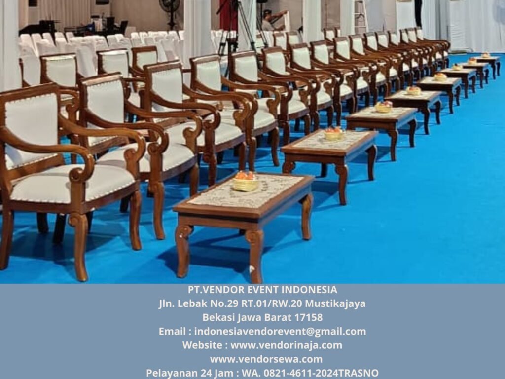 Jasa Sewa Kursi VIP Jokowi Event Kamal RI 2