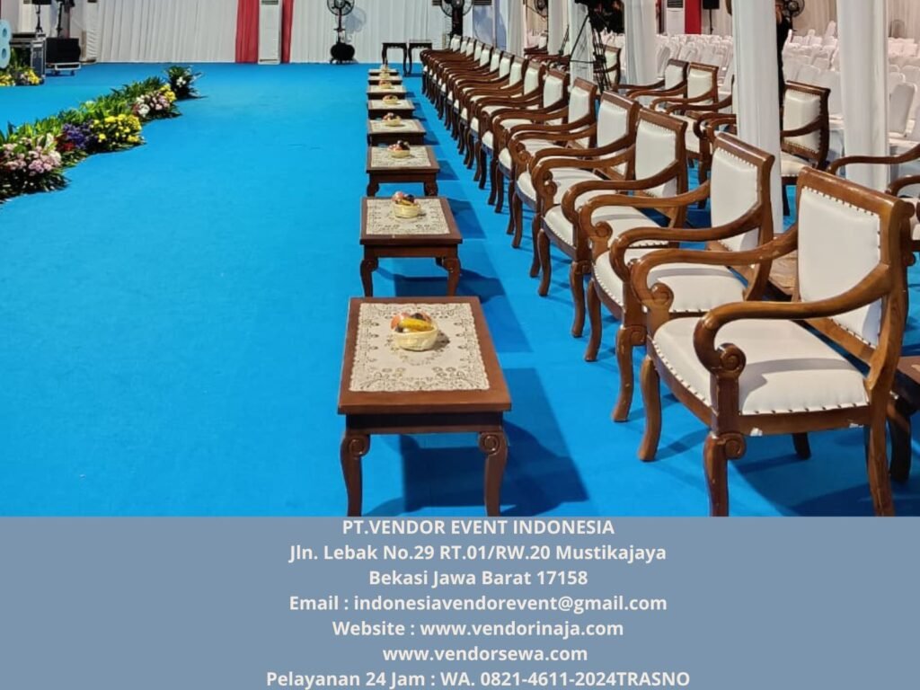 Jasa Sewa Kursi VIP Jokowi Event Kamal RI 2