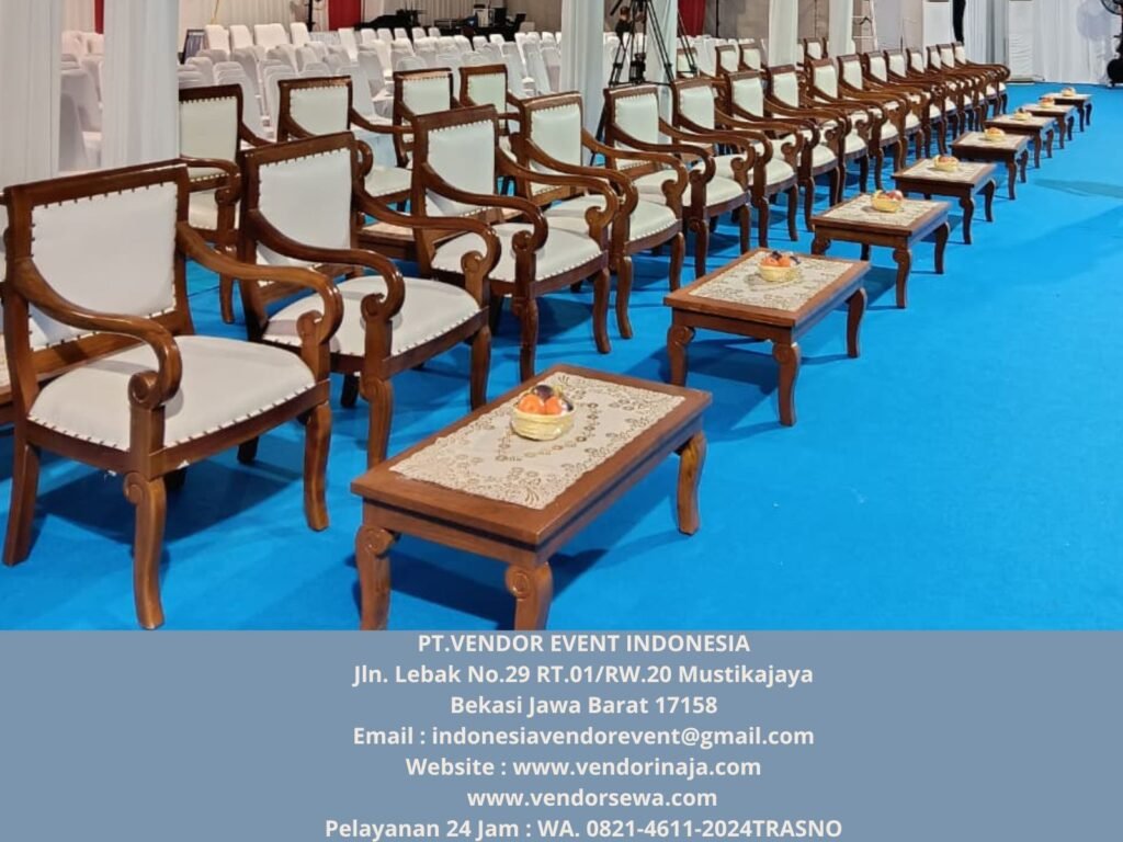 Jasa Sewa Kursi VIP Jokowi Event Kamal RI 2