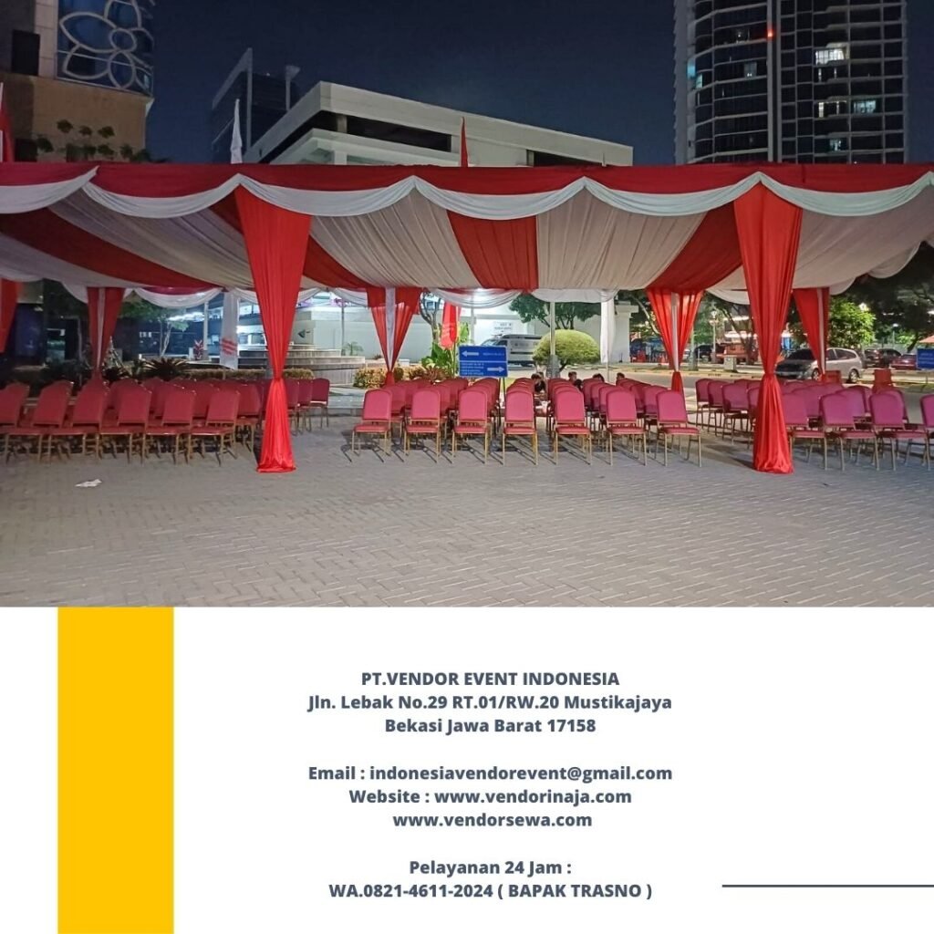 Sewa Tenda Event Wedding, Upacara dan Event Perusahaan Di jabodetabek