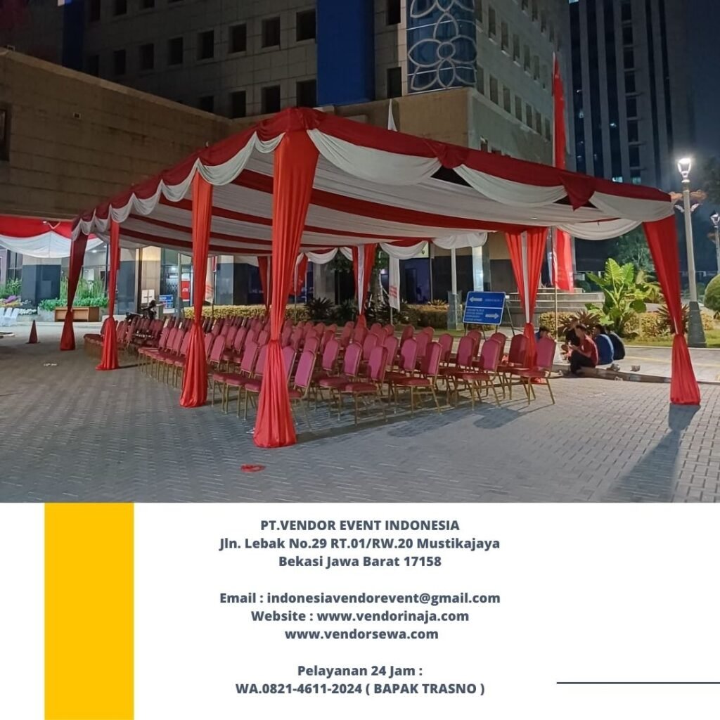 Sewa Tenda Event Wedding, Upacara dan Event Perusahaan Di jabodetabek