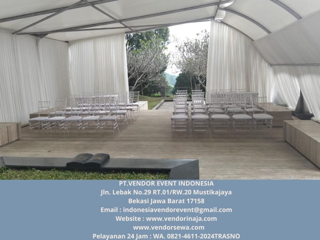 Rental Kursi VIP Type Tiffany Acrylic Bening Jakarta