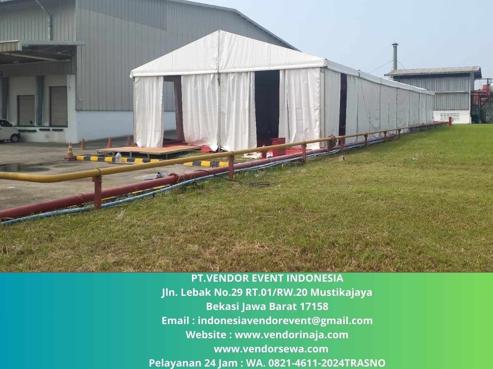Jasa Sewa Tenda Sarnafil atau Kerucut,Tenda Bazar, Roder Jakarta