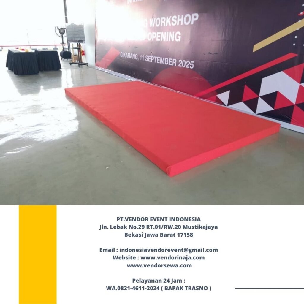 Jasa Sewa Flooring Panggung Karpet Merah Di Jakarta