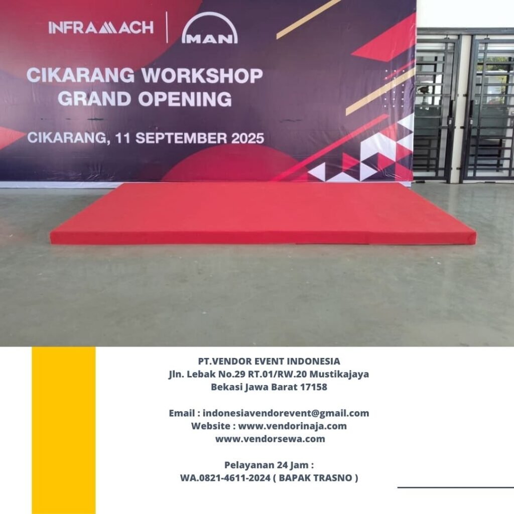 Jasa Sewa Flooring Panggung Karpet Merah Di Jakarta