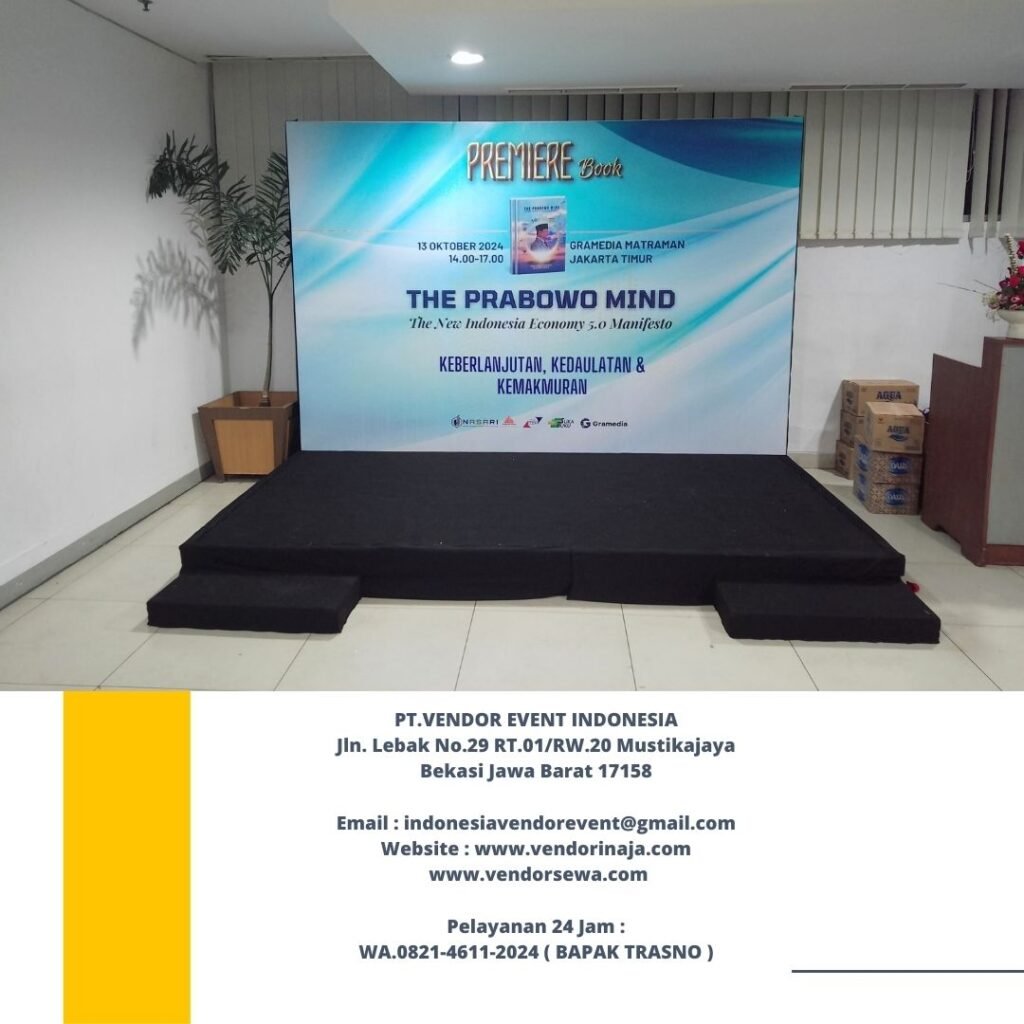 Jasa Sewa Panggung, Backdrop Customize Ukuran Dan Model Jakarta