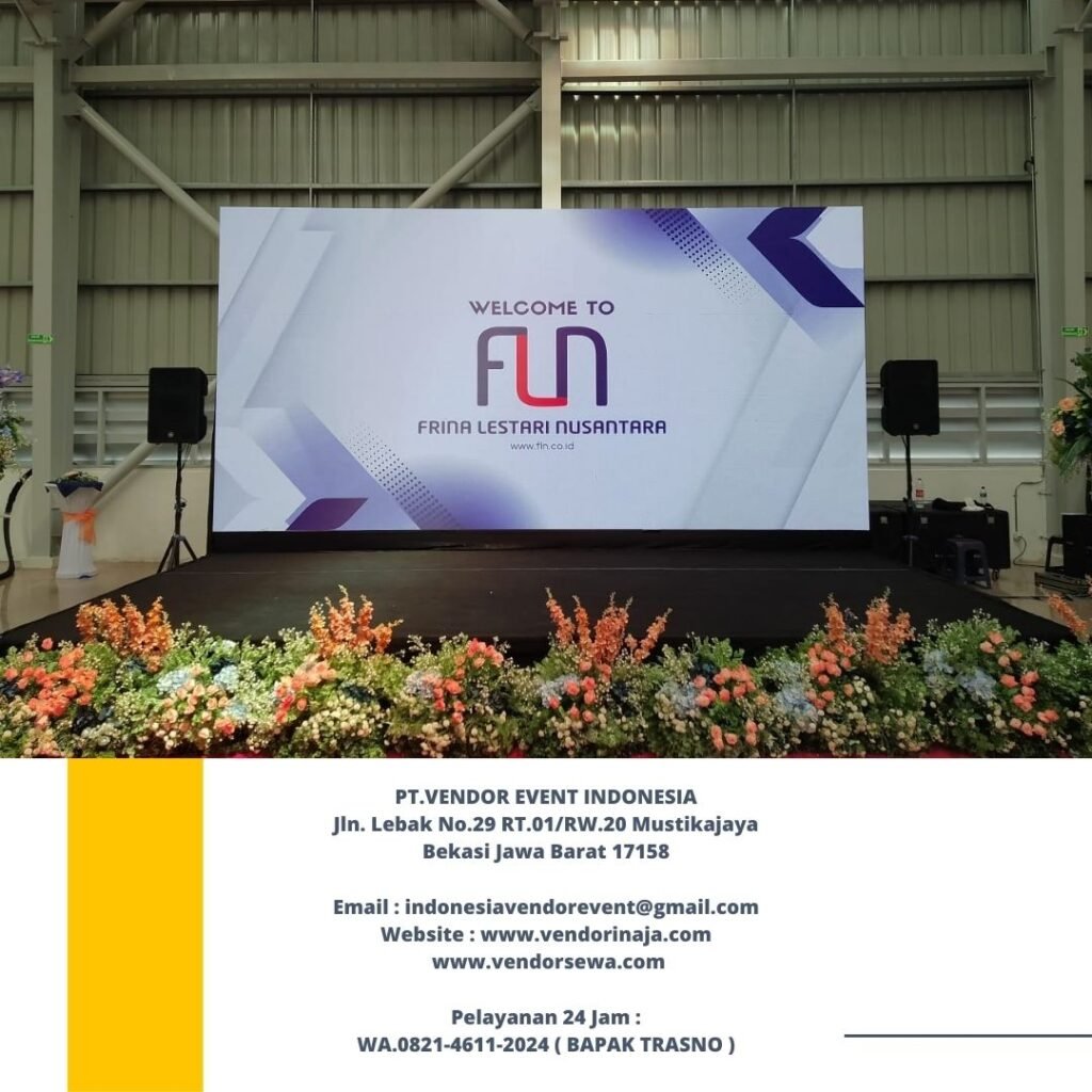 Jasa Sewa Panggung, Backdrop Customize Ukuran Dan Model Jakarta