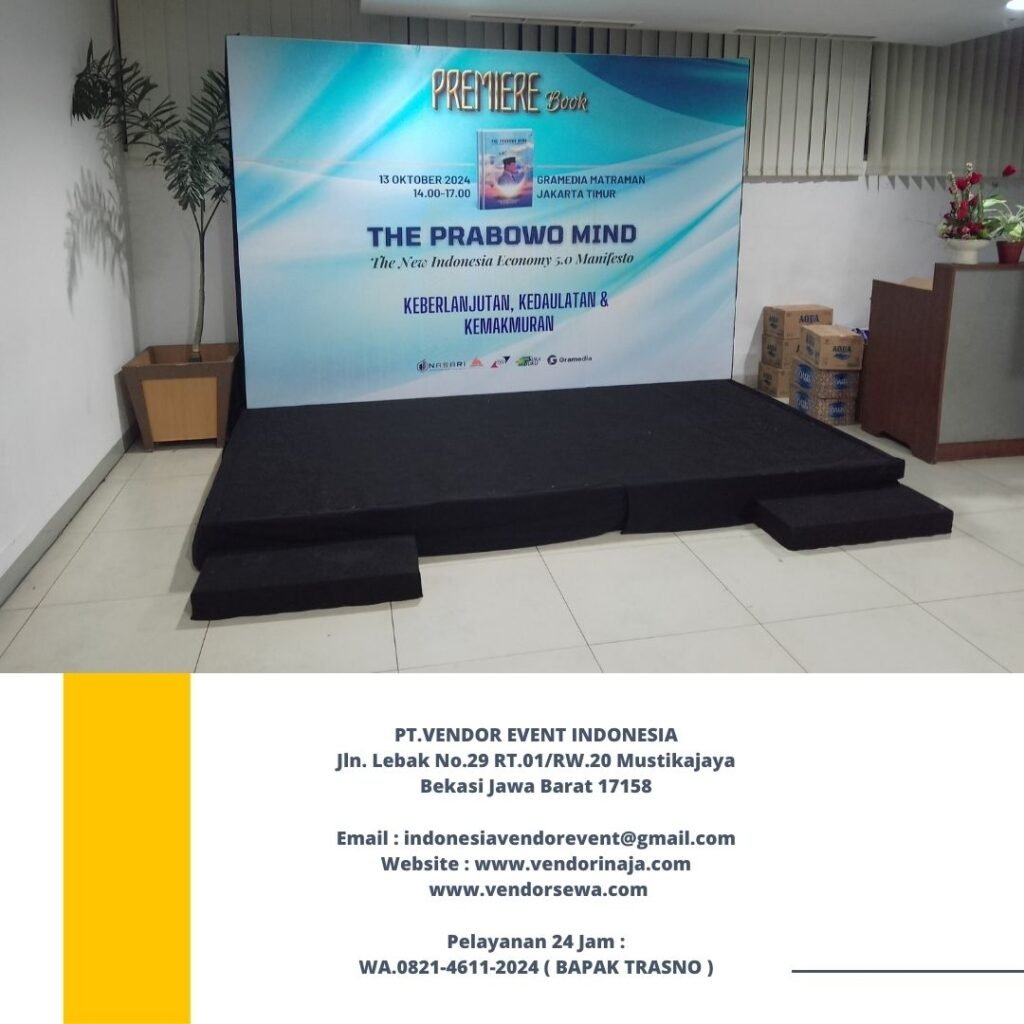 Jasa Sewa Panggung, Backdrop Customize Ukuran Dan Model Jakarta