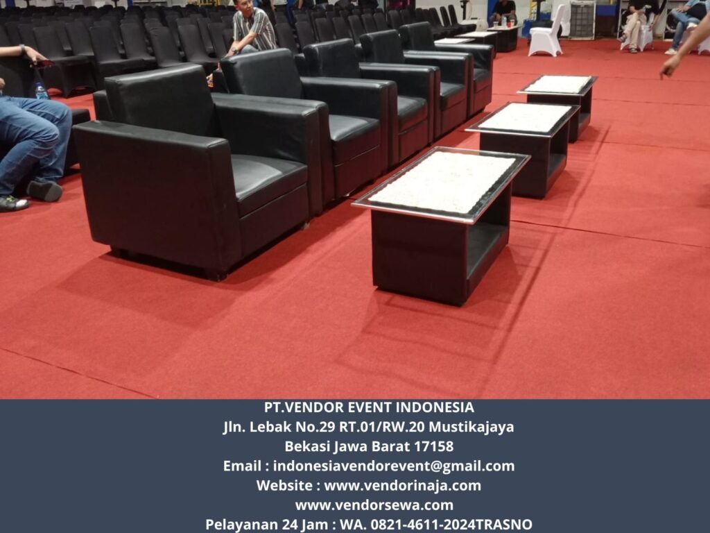 Sewa Kursi,Sofa,Meja VIP Kaca Jakarta
