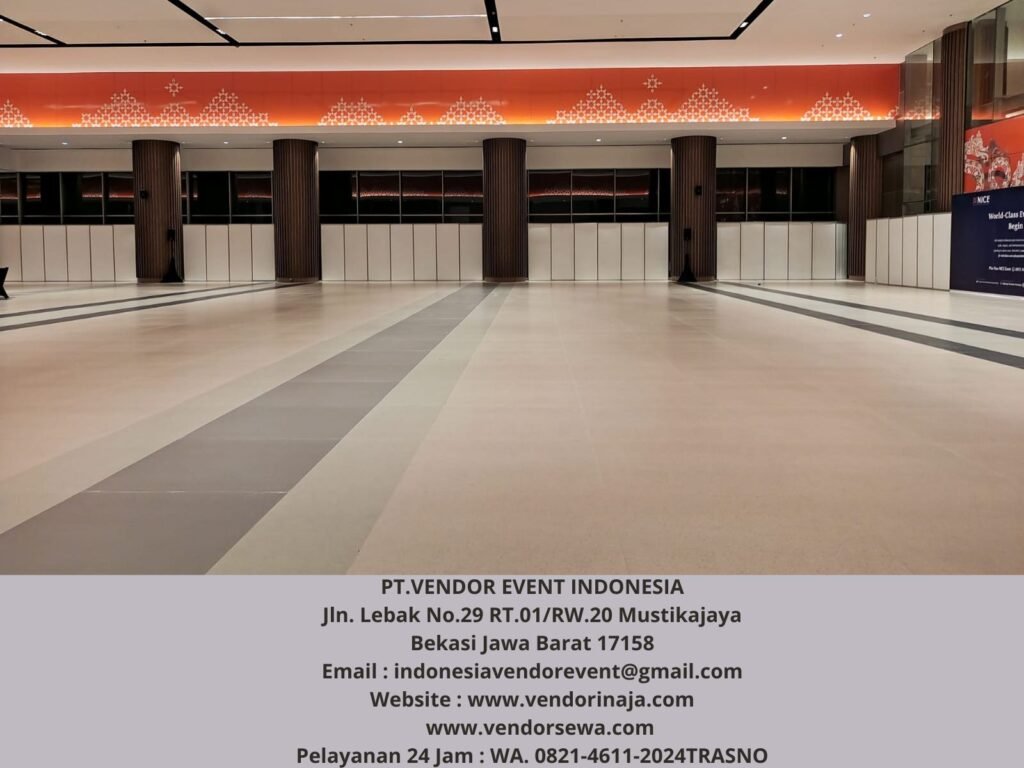 Menyewakan Partisi Putih Sekat Event Nice Pik2