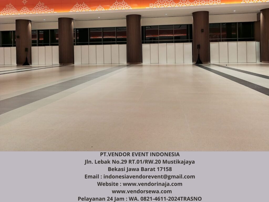 Menyewakan Partisi Putih Sekat Event Nice Pik2