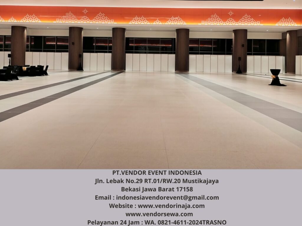 Menyewakan Partisi Putih Sekat Event Nice Pik2