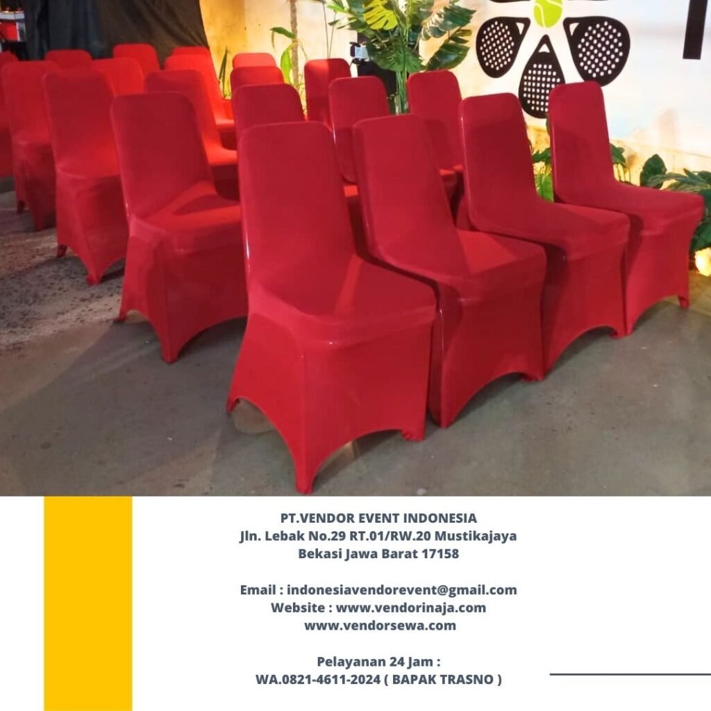 Pusat Sewa Kursi Futura Stainless Cover Merah Ketat Jakarta