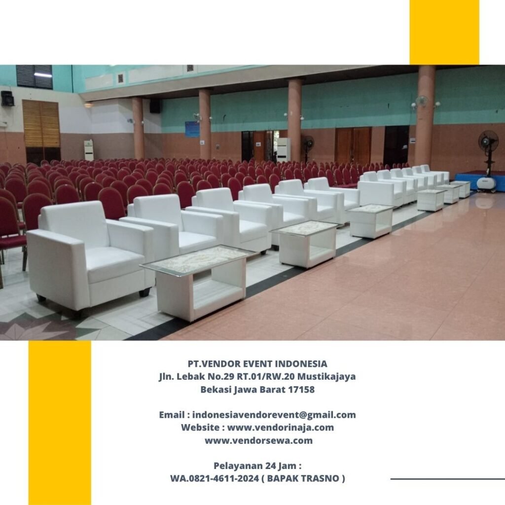 Pusat Sewa Sofa Kotak Minimalis Single jakarta