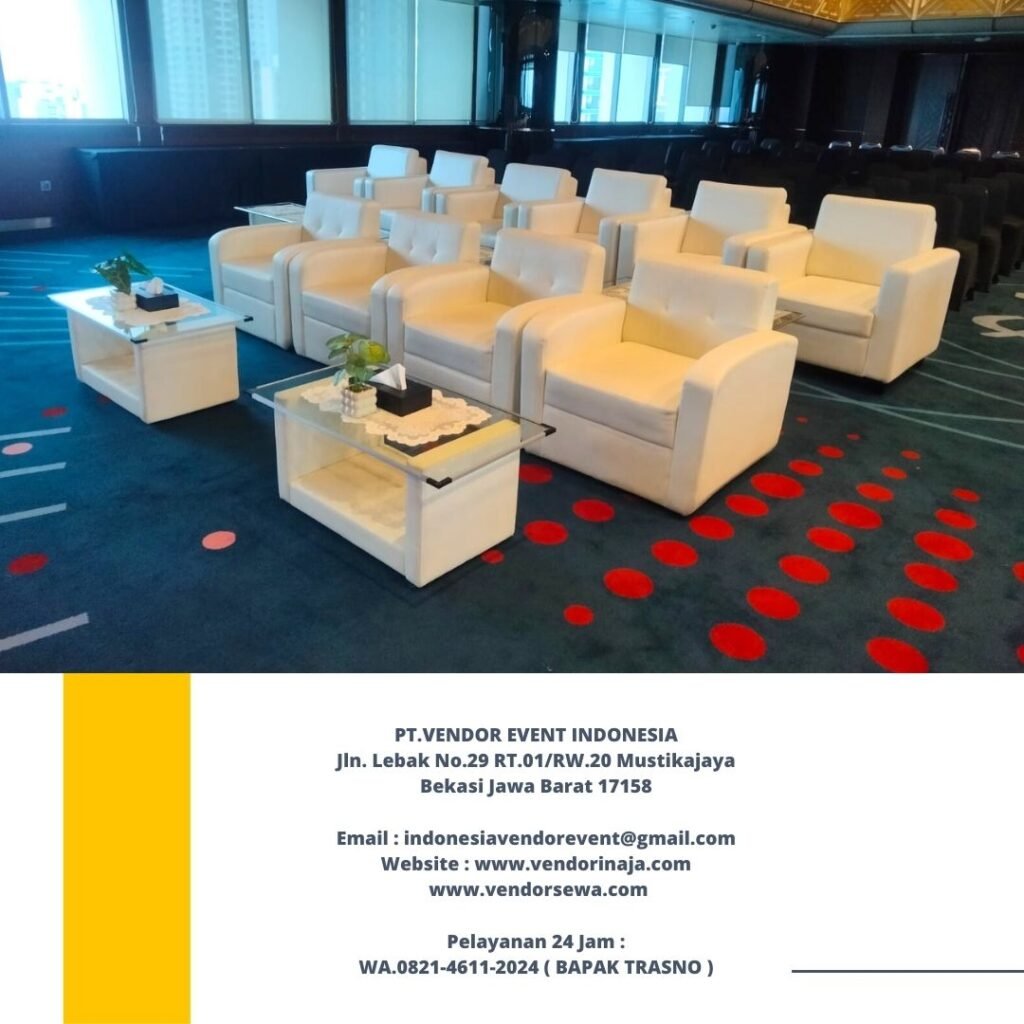 Pusat Sewa Sofa Kotak Minimalis Single jakarta