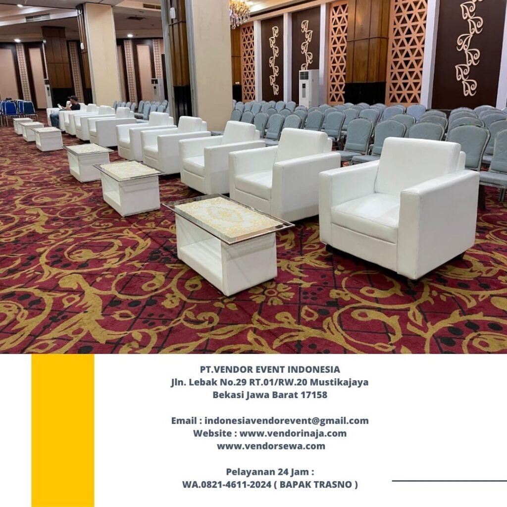 Pusat Sewa Sofa Kotak Minimalis Single jakarta