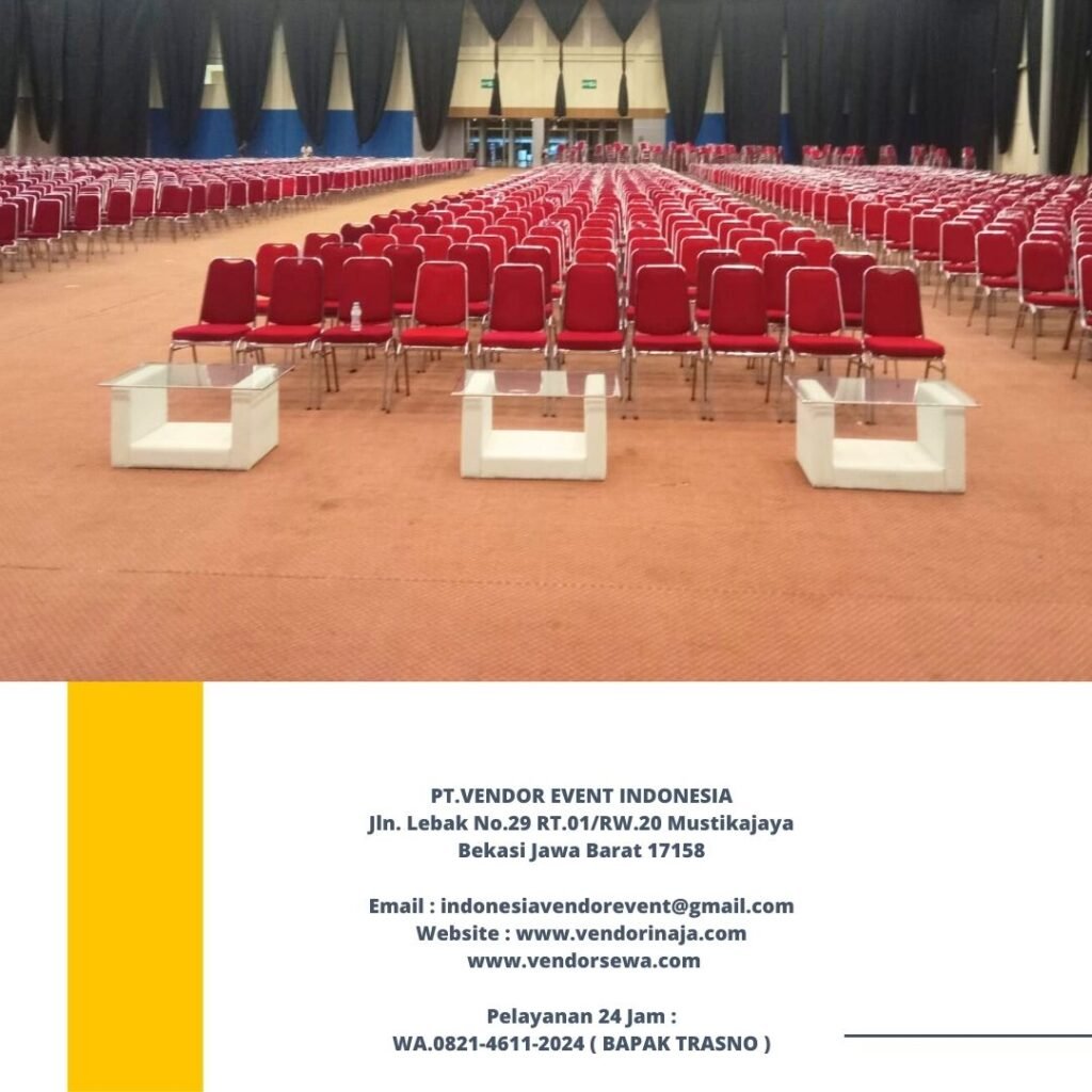 Rental Kursi Susun Stainless bogor