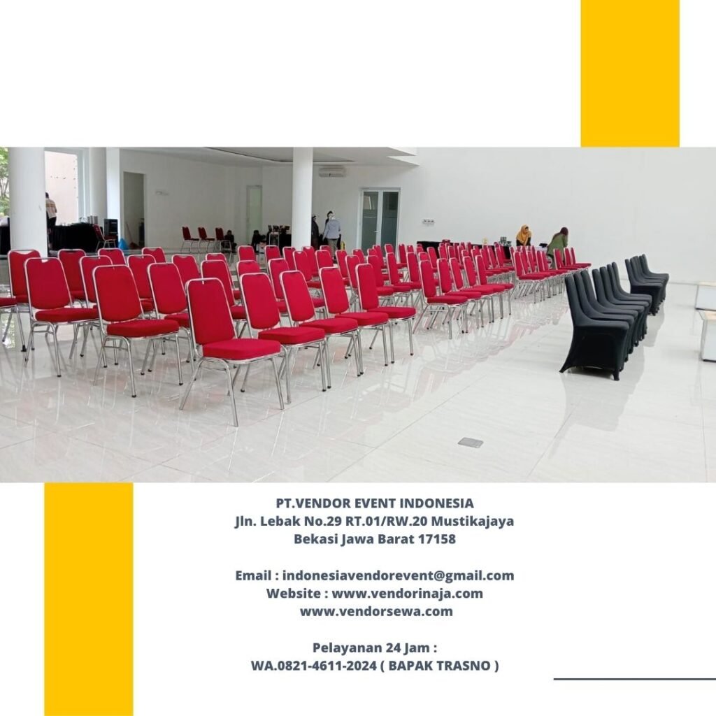 Rental Kursi Susun Stainless bogor