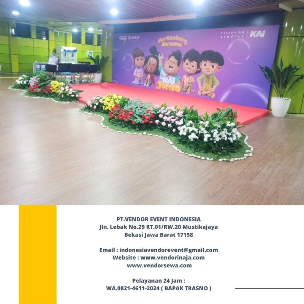 Rental Panggung Dan Dekorasi Mini Garden Gambir jakarta