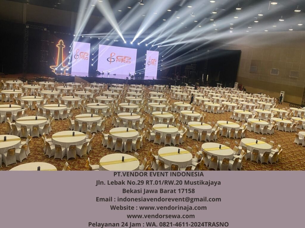 Rental Round Table Event Ballroom Econvantion Ancol Jakut
