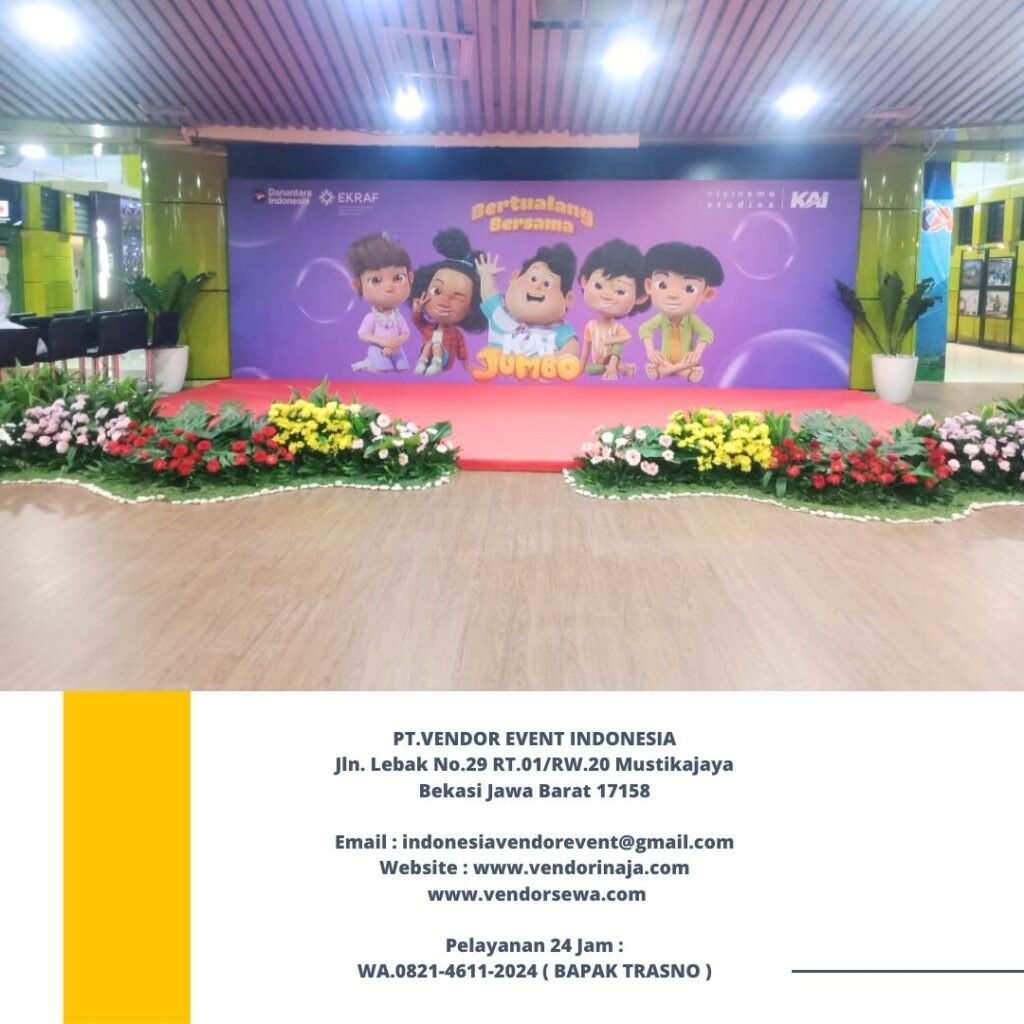 Sewa Backdrop, Panggung, Mini Garden, Sofa Dan Kursi Jakarta
