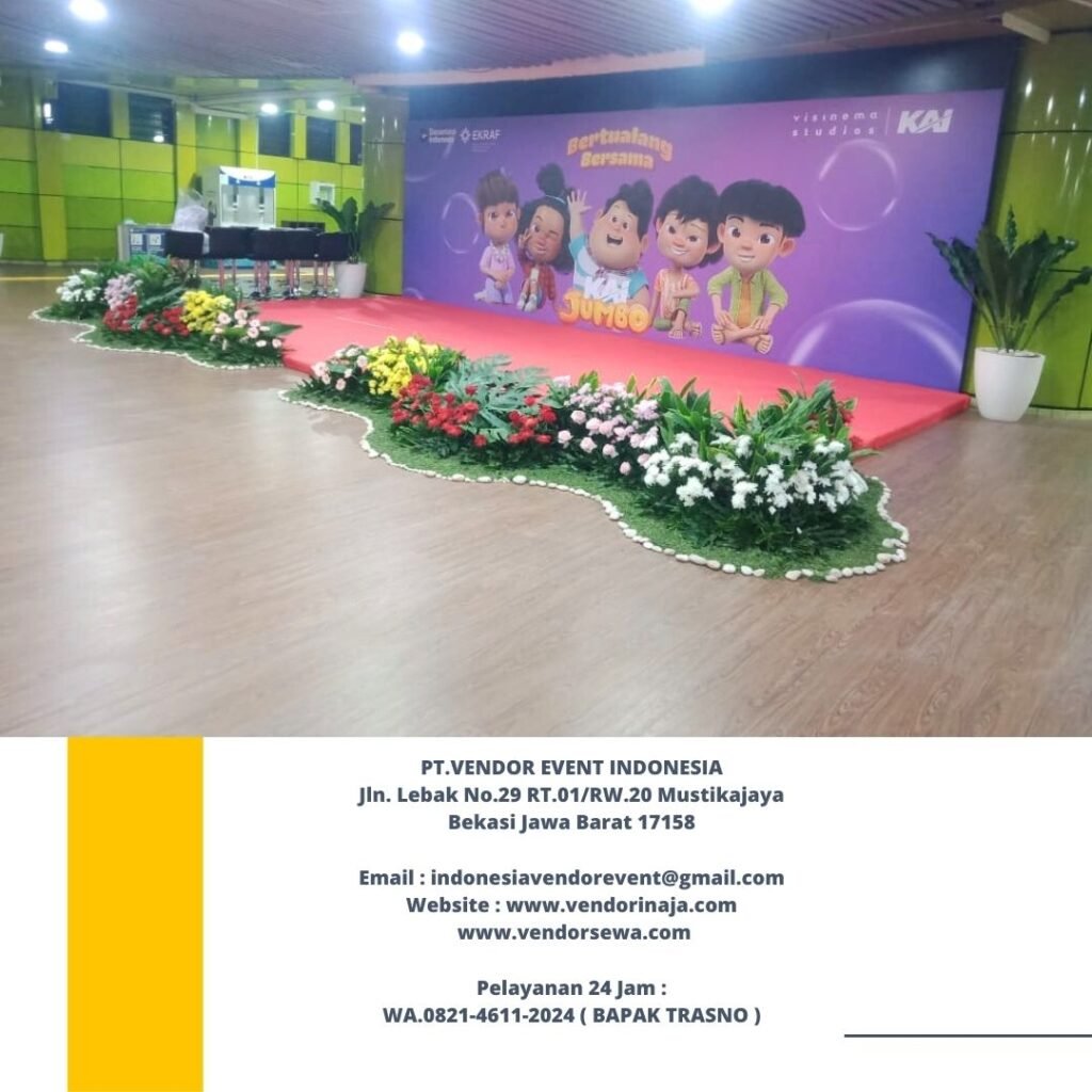Sewa Backdrop, Panggung, Mini Garden, Sofa Dan Kursi Jakarta