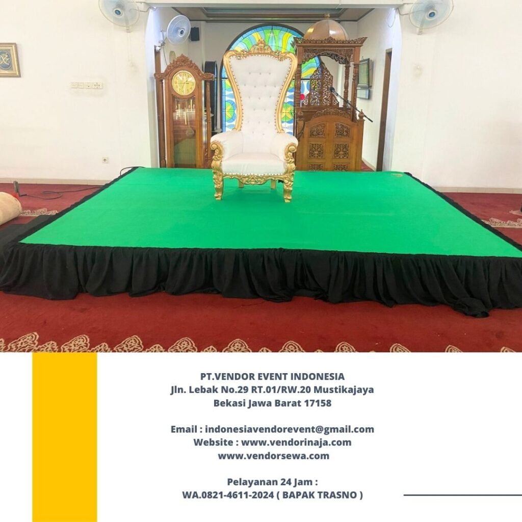 Sewa Kursi Syahrini Dan Panggung Karpet Hijau bekasi
