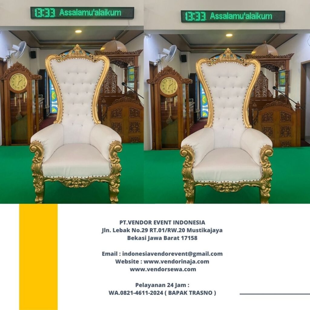 Sewa Kursi Syahrini Dan Panggung Karpet Hijau bekasi