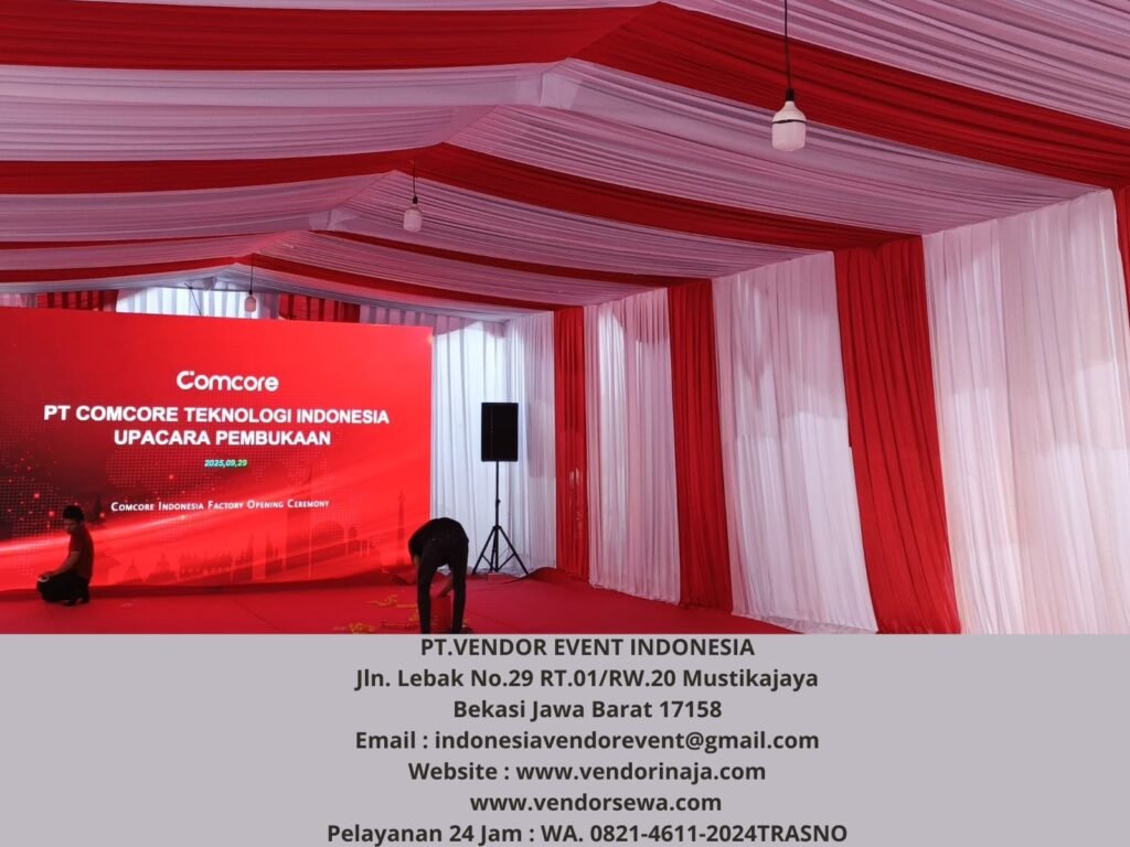 Sewa Tenda Hanggar 8x15m Cikarang Bekasi
