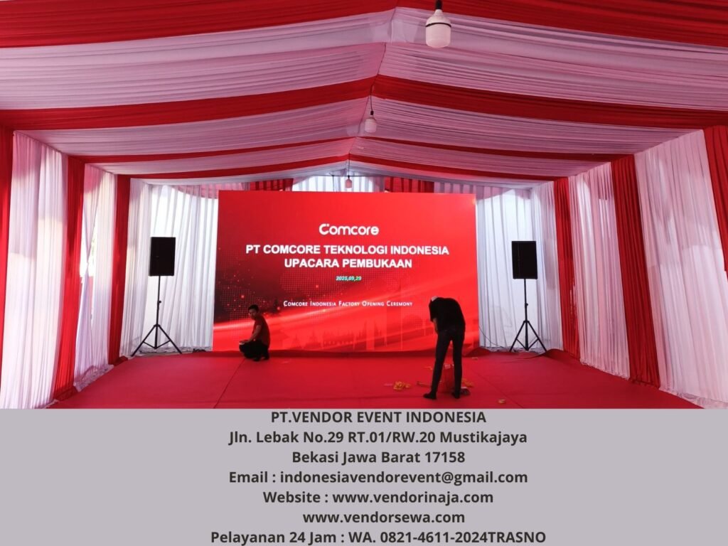 Sewa Tenda Hanggar 8x15m Cikarang Bekasi