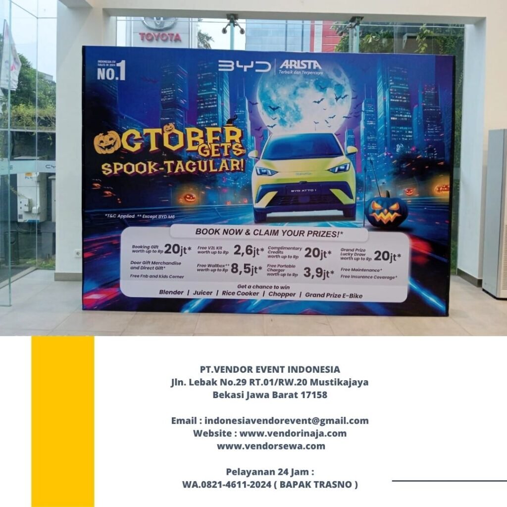 Layanan Sewa Backdrop Untuk Acara Di Jakarta Dan Sekitarnya