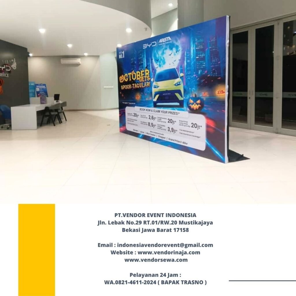 Layanan Sewa Backdrop Untuk Acara Di Jakarta Dan Sekitarnya