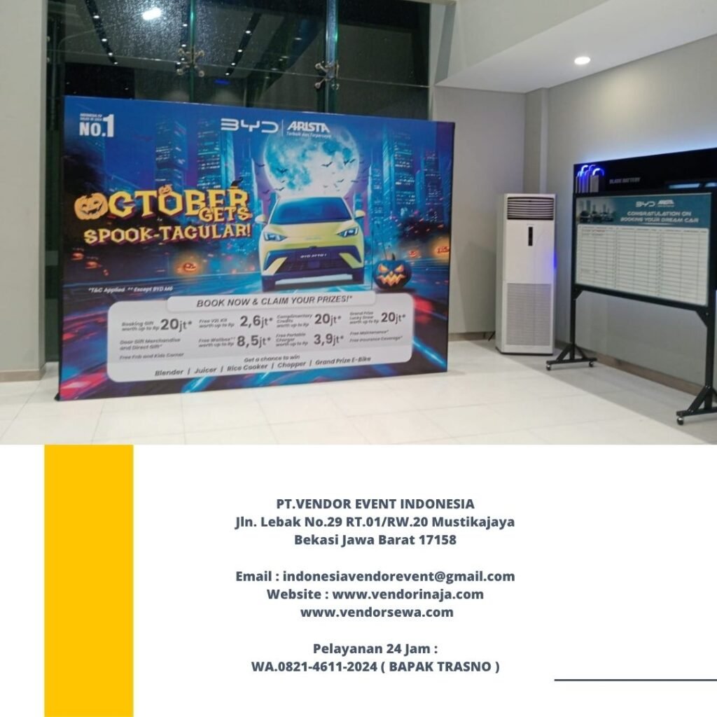 Layanan Sewa Backdrop Untuk Acara Di Jakarta Dan Sekitarnya