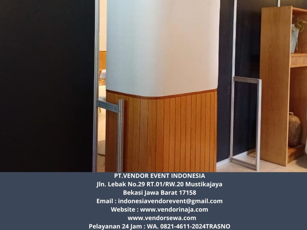 Jasa Sewa Partisi Hitam type R8 Harga Permeter Area Jakarta