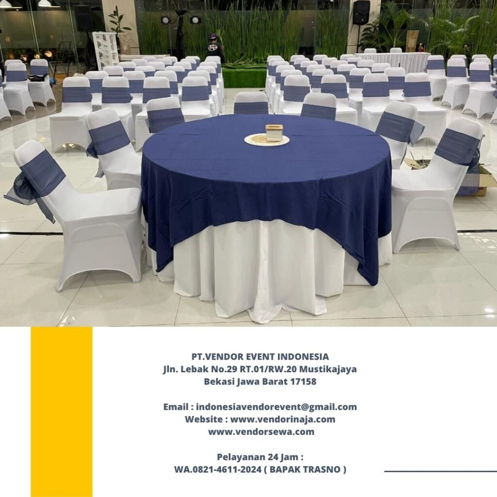 Pusat Rental Round Table Ukuran Variatif Jakarta