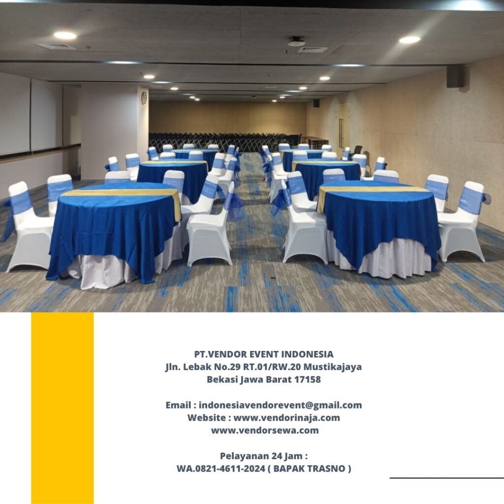 Pusat Rental Round Table Ukuran Variatif Jakarta