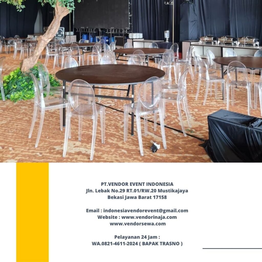 Rental Ghost Chairs VIP Bening Area Bandung
