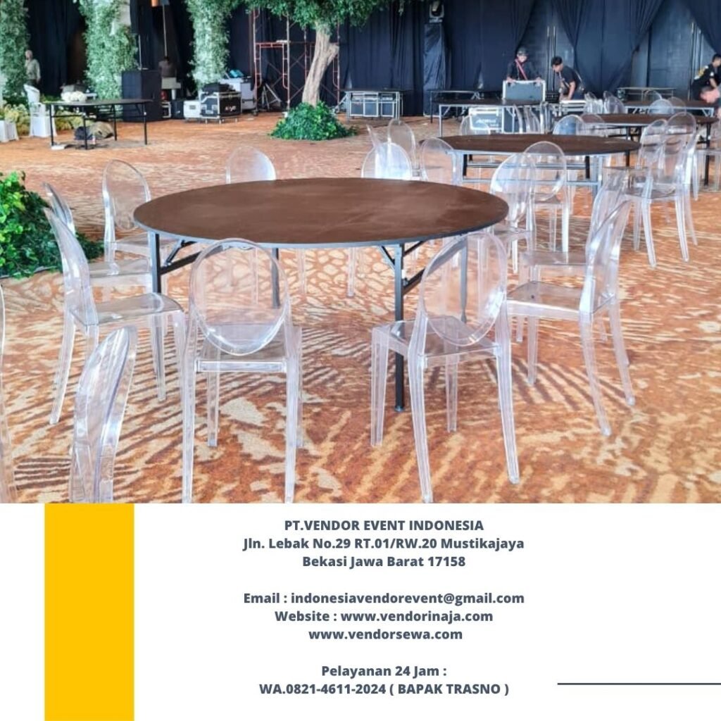 Rental Ghost Chairs VIP Bening Area Bandung