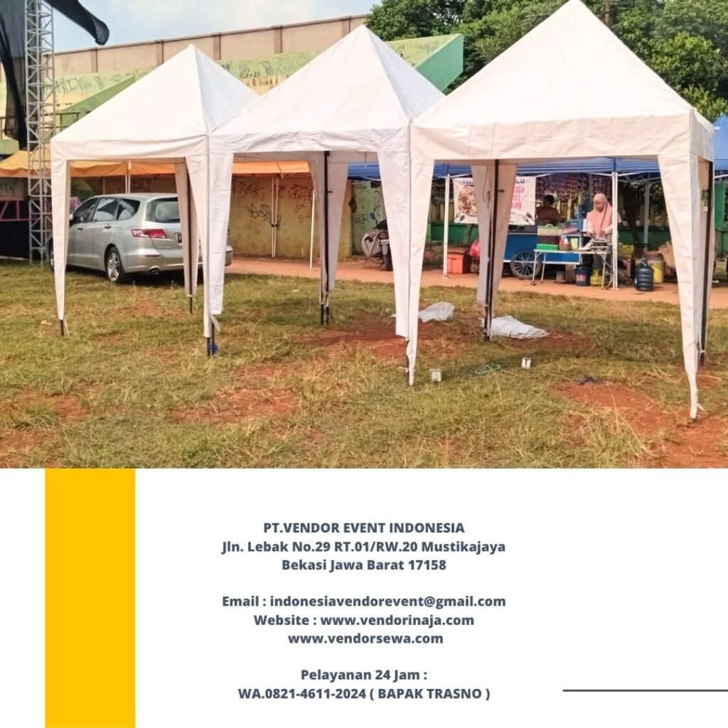 Rental Puff Warna-Warni Dan Tenda Bazar Jakarta