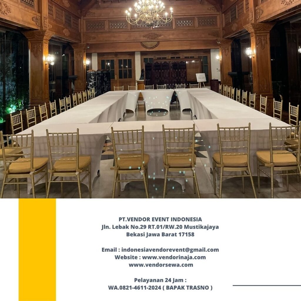 Sewa Kursi Tiffany Gold Kualitas Terbaik Harga Murah Di Jakarta