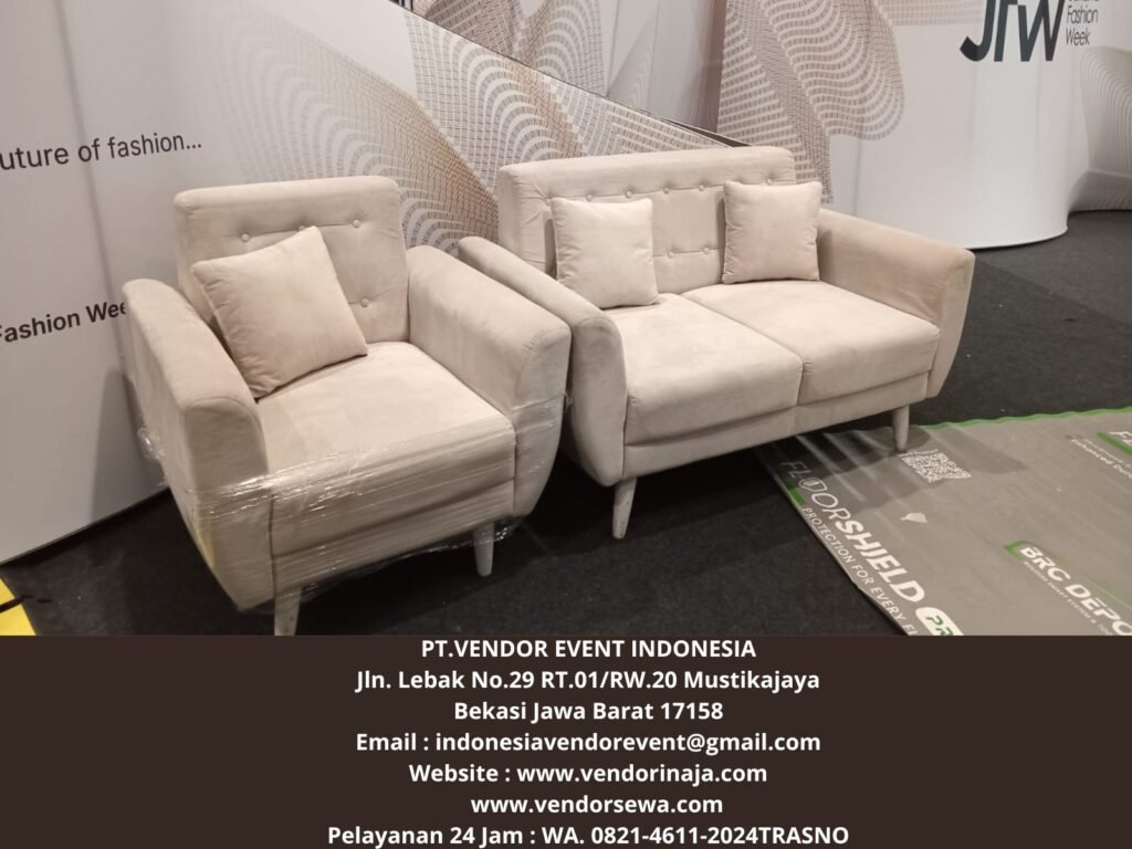 Pusat Sewa Sofa Bludru Jakarta