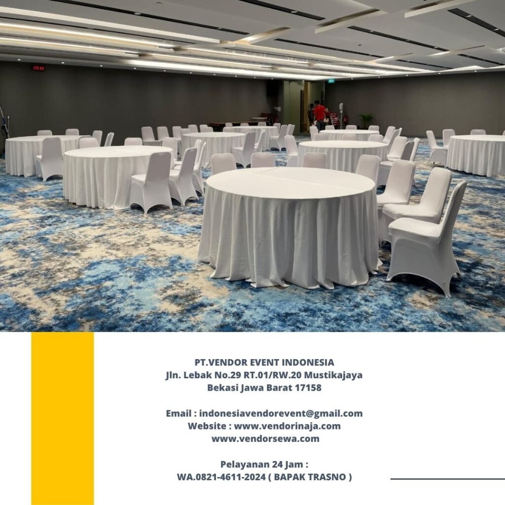 Spesialis Jasa Sewa Round Table Aneka Diameter,Stok Banyak Jakarta