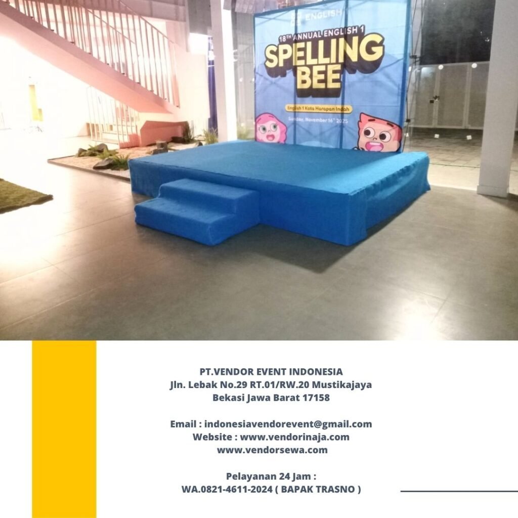 Jasa Rental Panggung Dan Backdrop Event Terdekat Cikarang