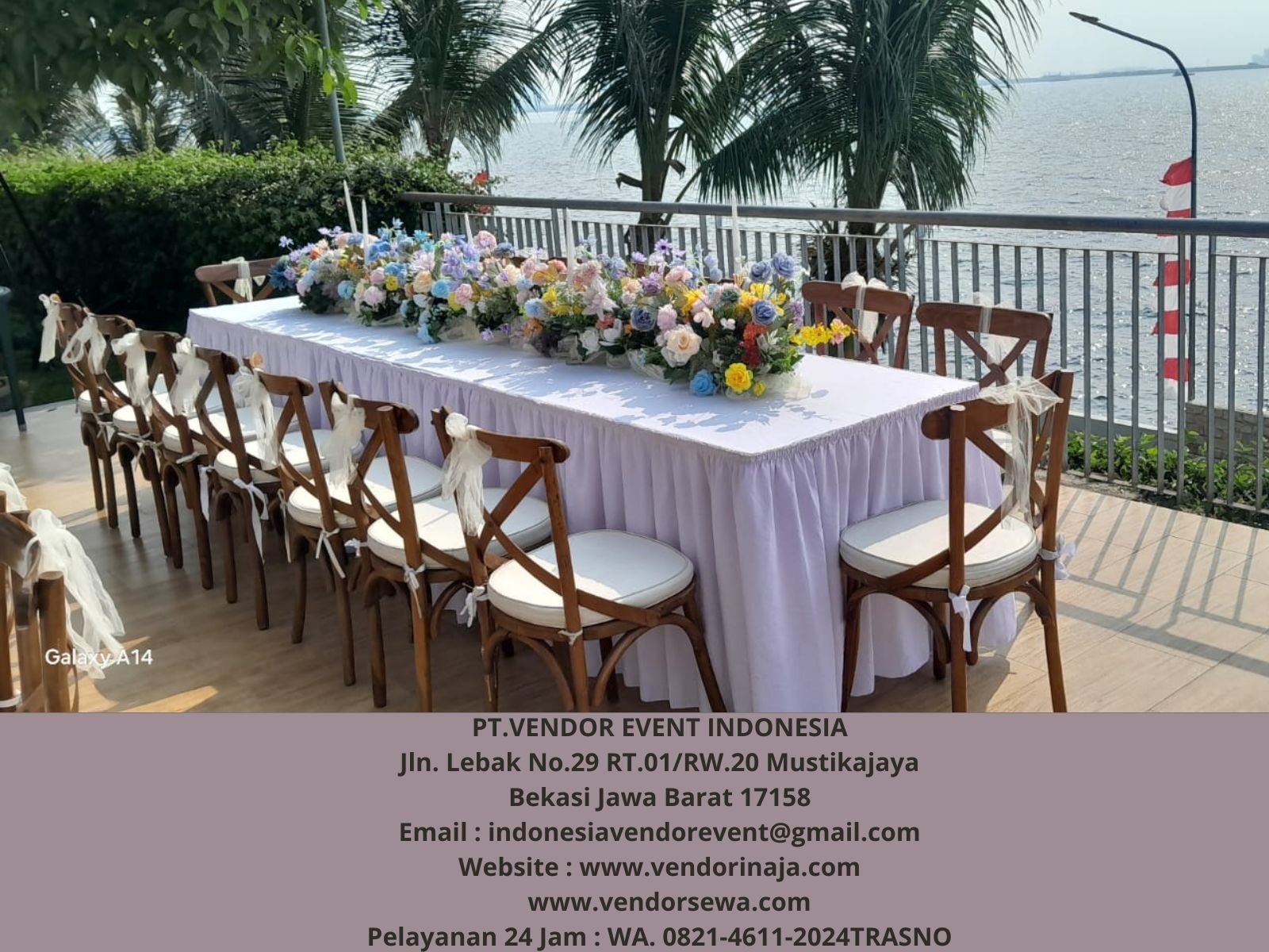 Spesialis Rental Cross Back Chairs Terlengkap Area Jakarta