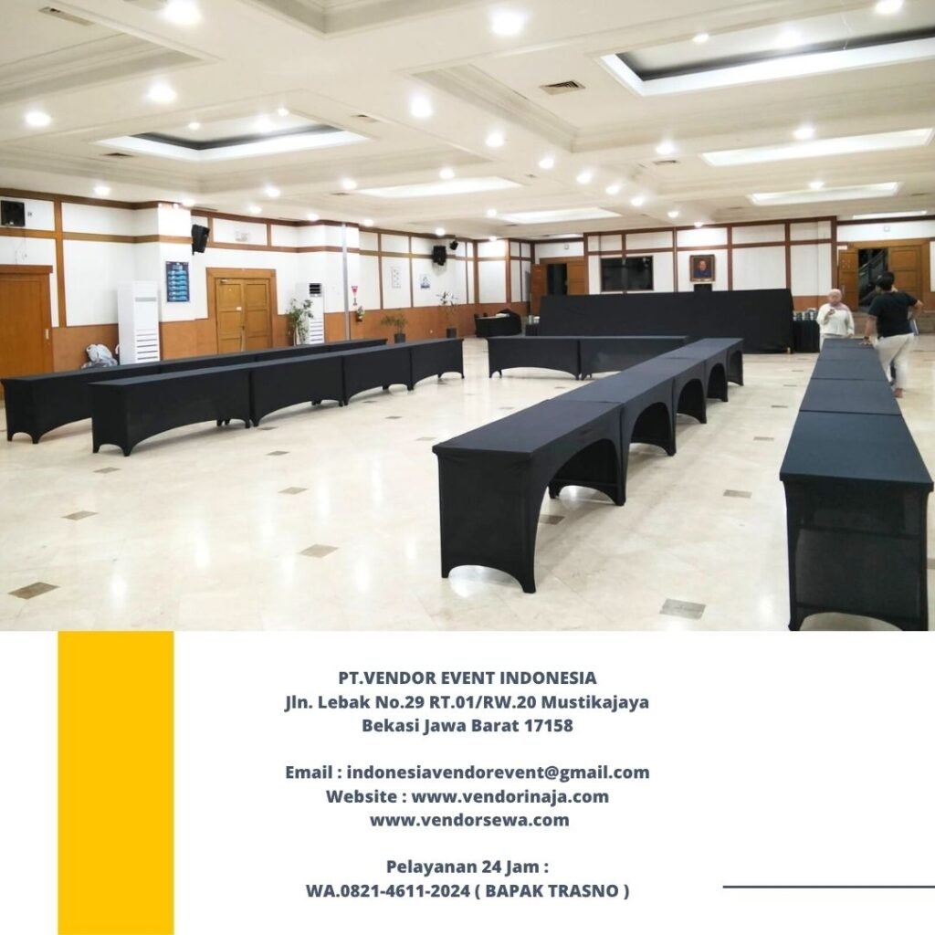 Rental Meja Ibm Cover Model Ketat Di Jakarta