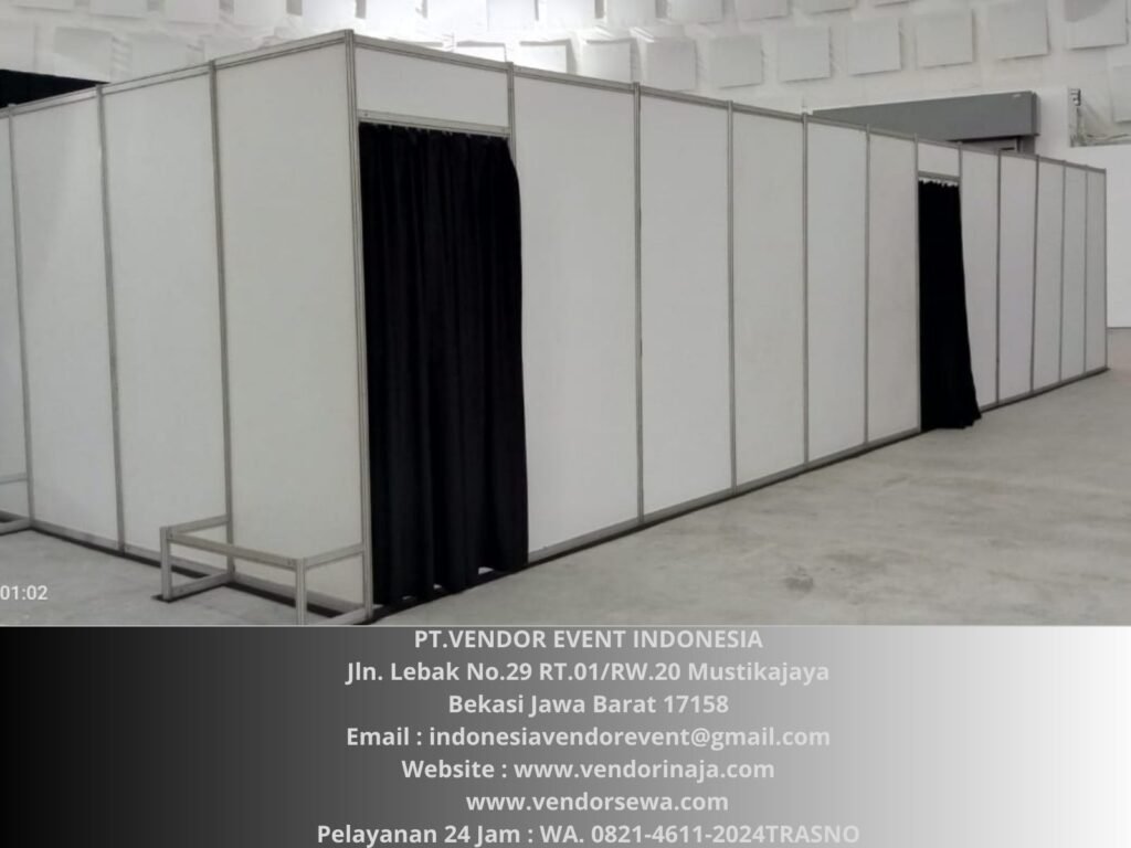 Vendor Sewa Sekat Ruang Type Partisi Putih Area Jakarta