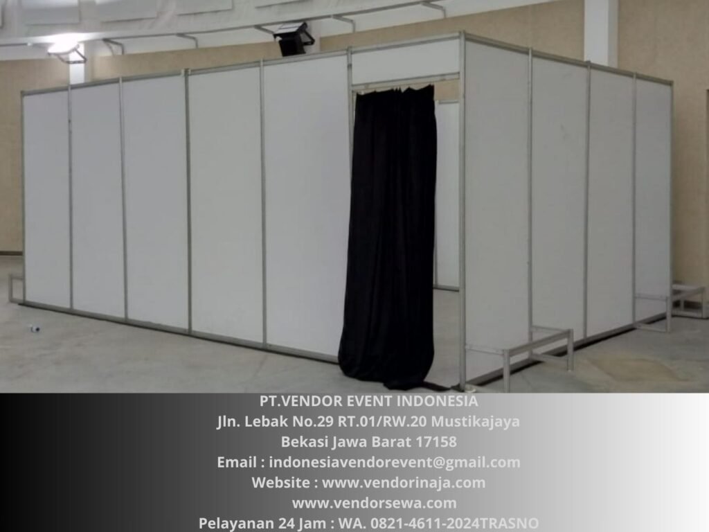 Vendor Sewa Sekat Ruang Type Partisi Putih Area Jakarta